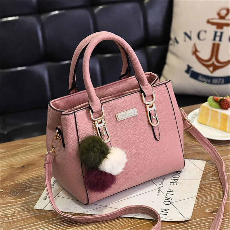 Famous Designer Brand Bags Women Leather Handbags 2024 Luxury Ladies Hand Bags Purse Fashion Shoulder Bags