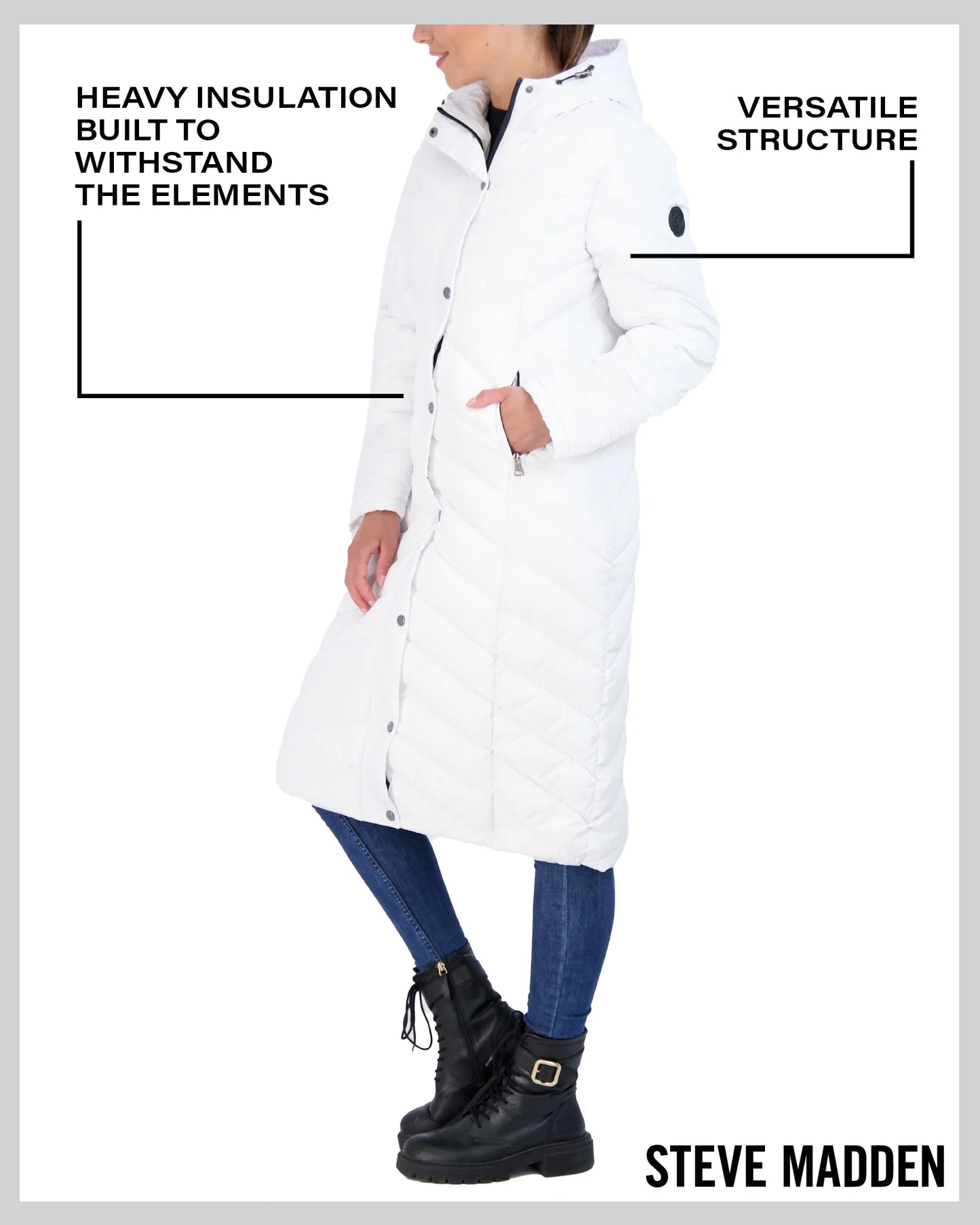 Women’S Winter Jacket – Long Length Quilted Maxi Puffer Parka Coat (S-3X)