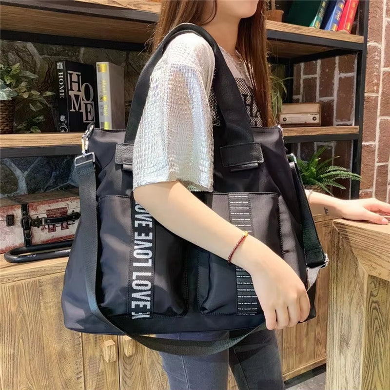 2020 New Women Bags Women'S Single Shoulder Bags Large Capacity Lightweight Handbags Fashionable Business Trip Luggage Bags