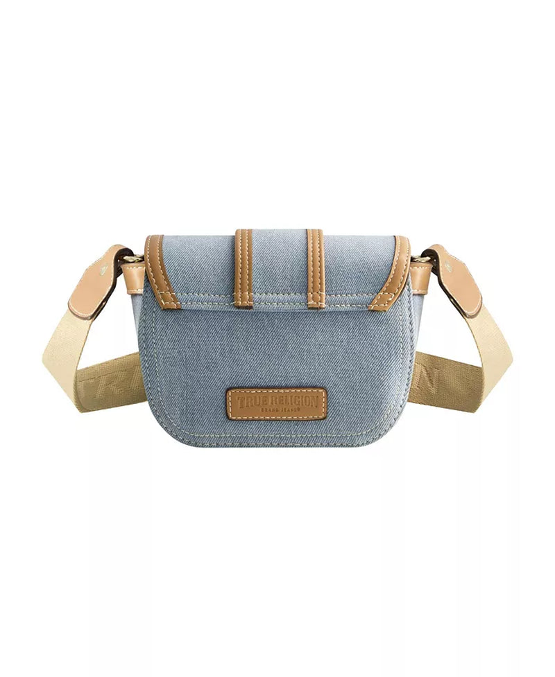 Mini Flap Denim Crossbody