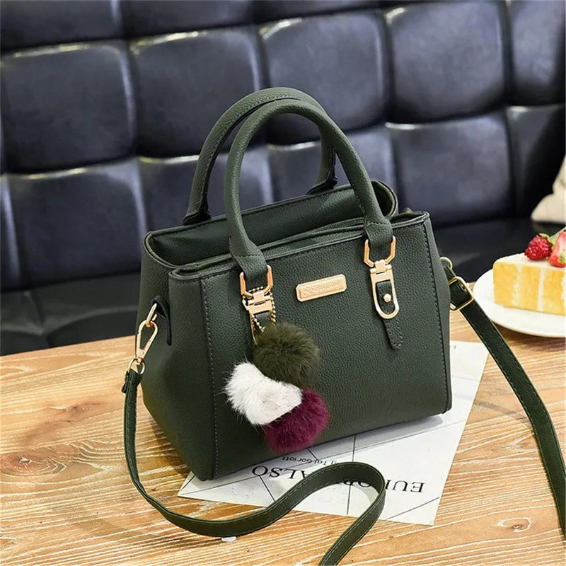 Famous Designer Brand Bags Women Leather Handbags 2024 Luxury Ladies Hand Bags Purse Fashion Shoulder Bags