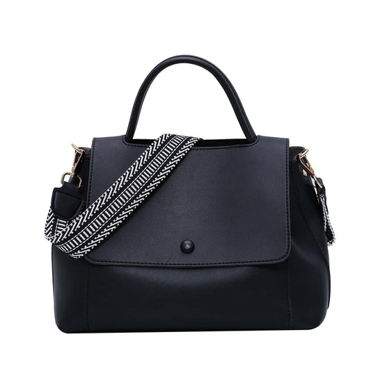 Ladies Casual Big Bags 2022 New Style Ladies Bags Fashion Handbags Solid Color Leather Ladies Bags Designer Style Women'S Bags