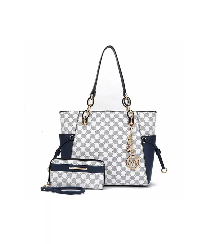 Yale Tote Bag with Wallet by Mia K.