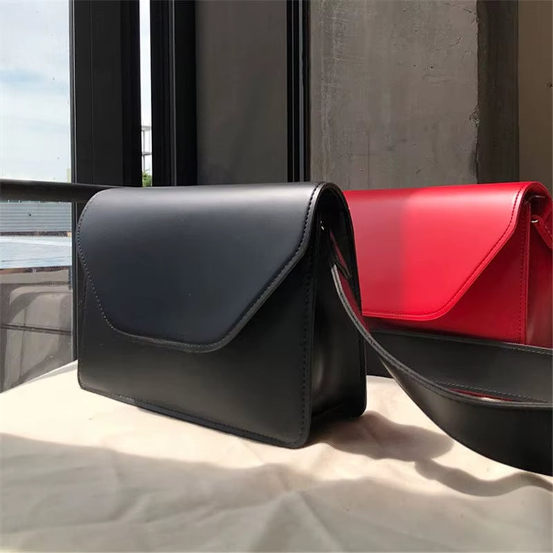 Fashion Women'S Casual Pu Leather Shoulder Bags Girls Flap Messenger Bags Crossbody Bags Women Bags Dropshipping 30#