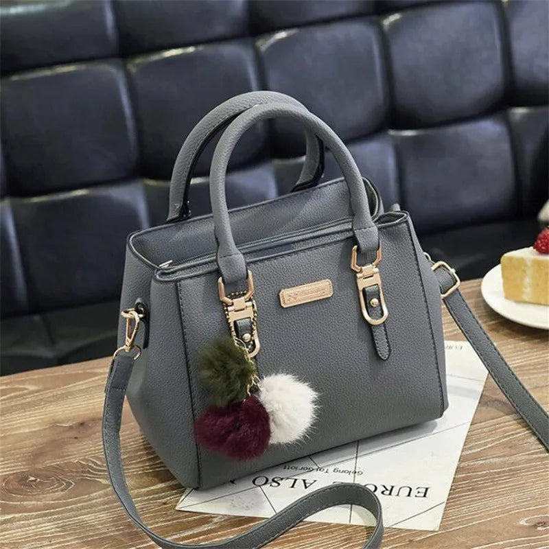 Famous Designer Brand Bags Women Leather Handbags 2024 Luxury Ladies Hand Bags Purse Fashion Shoulder Bags