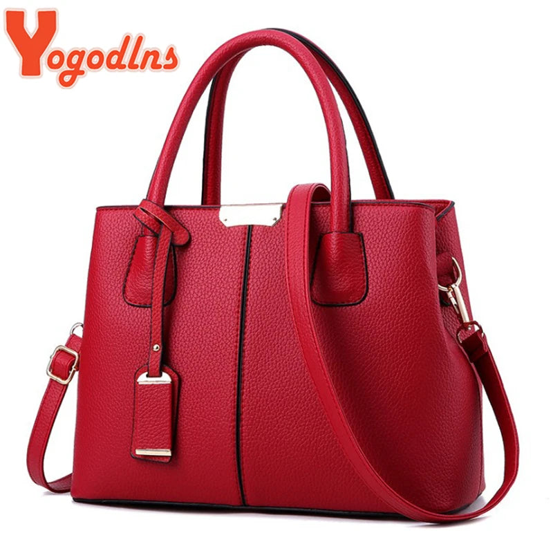 Famous Designer Brand Bags Women Leather Handbags New Luxury Ladies Hand Bags Purse Fashion Shoulder Bags