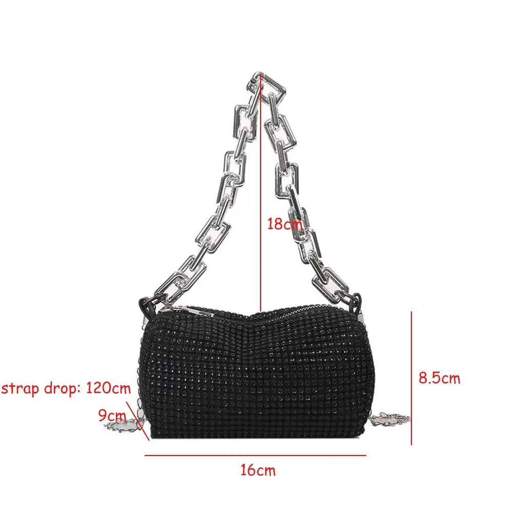 Women Bag Shoulder Bags Crossbody Bag for Women 2024 Handbag Color Diamond Pillow Bag Single Shoulder Bag