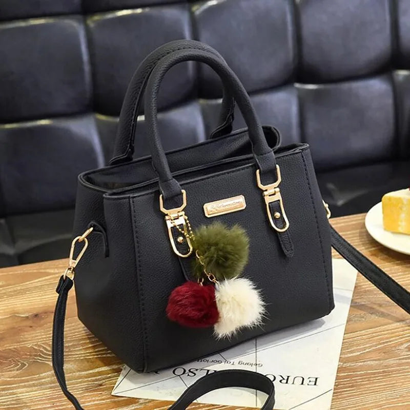 Famous Designer Brand Bags Women Leather Handbags 2024 Luxury Ladies Hand Bags Purse Fashion Shoulder Bags