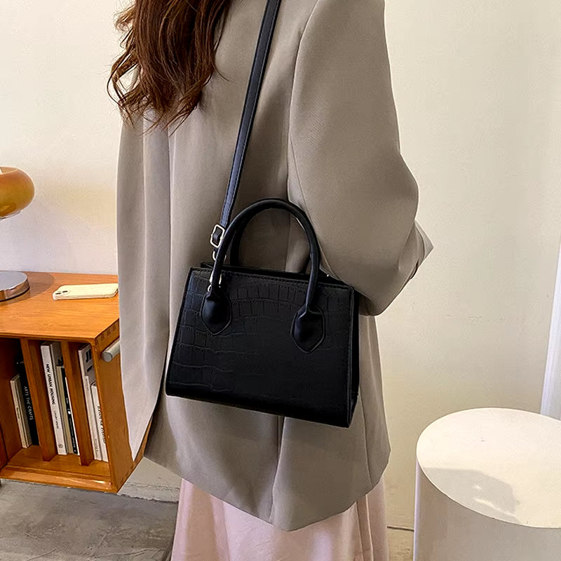 New Square Crossbody Bags for Women Fashion Handbags and Purses Ladies Shoulder Bag Small Top Handle Bags