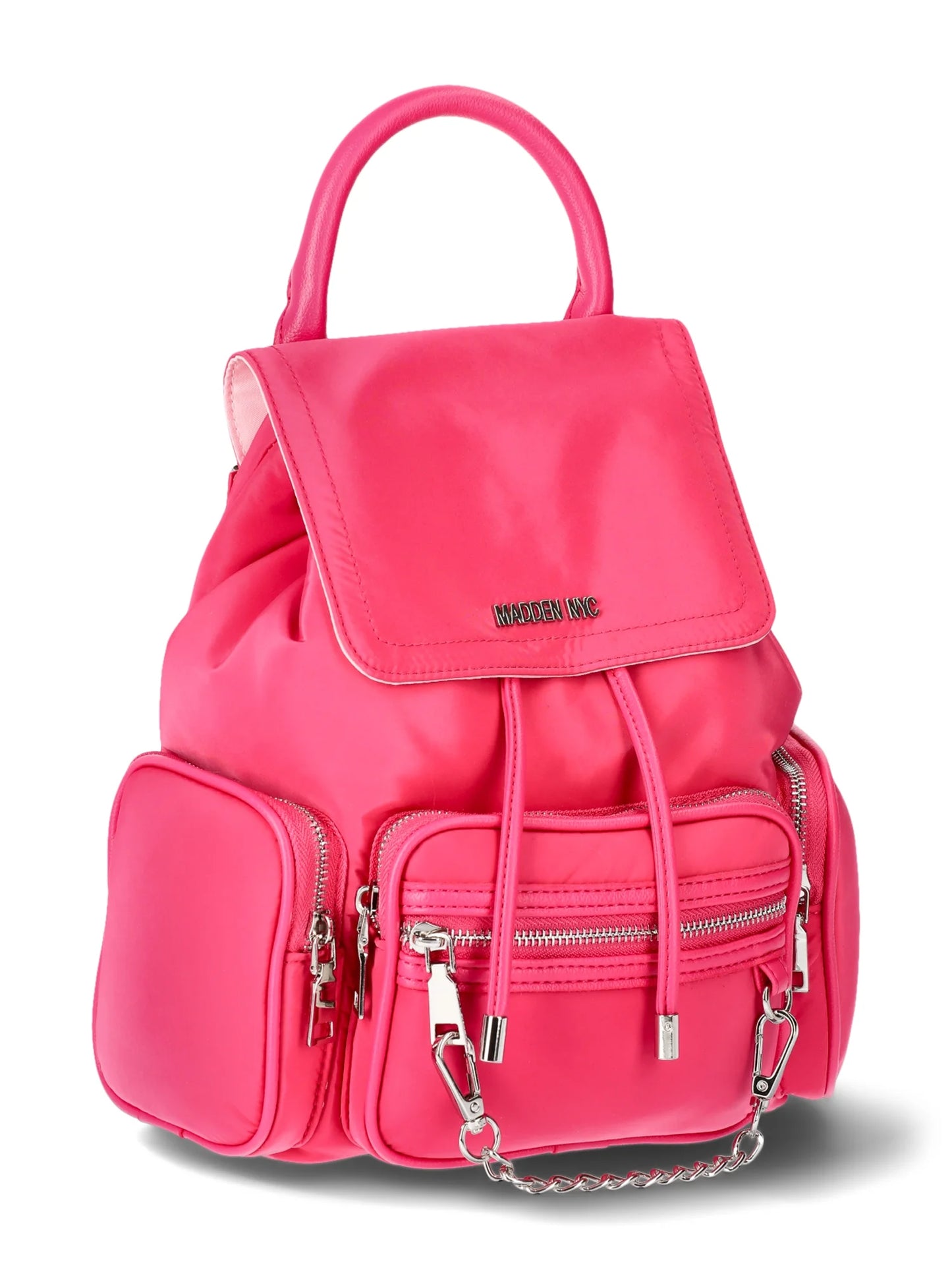 Women'S Flap Backpack, Fuschia