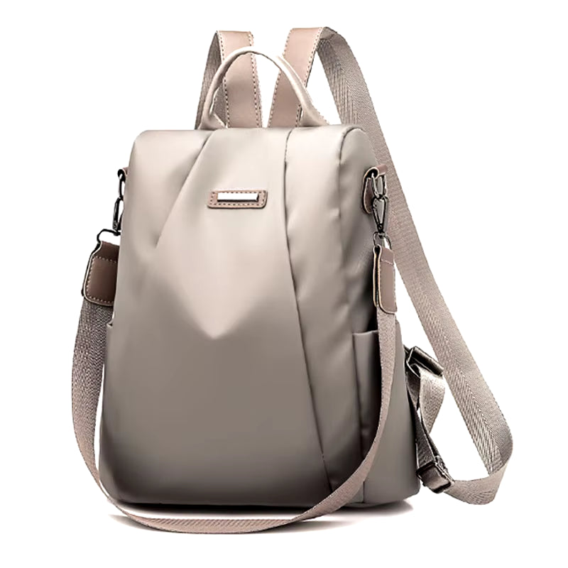 Spot Goods Women'S Shoulder Backpack / Oxford Backpack in Solid Color and Large Anti-Theft Capacity