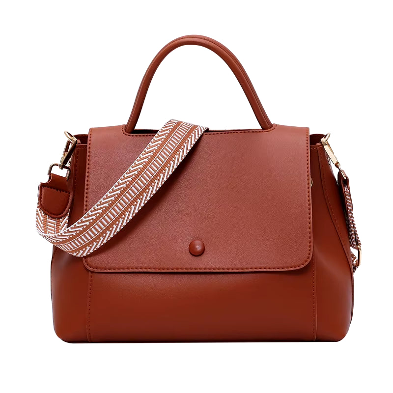 Ladies Casual Big Bags 2022 New Style Ladies Bags Fashion Handbags Solid Color Leather Ladies Bags Designer Style Women'S Bags