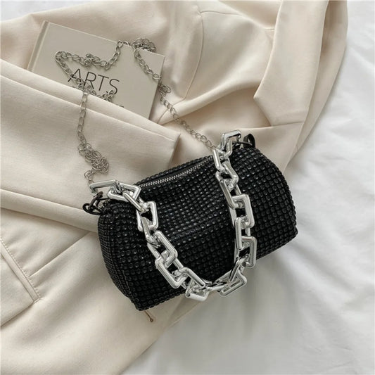 Women Bag Shoulder Bags Crossbody Bag for Women 2024 Handbag Color Diamond Pillow Bag Single Shoulder Bag